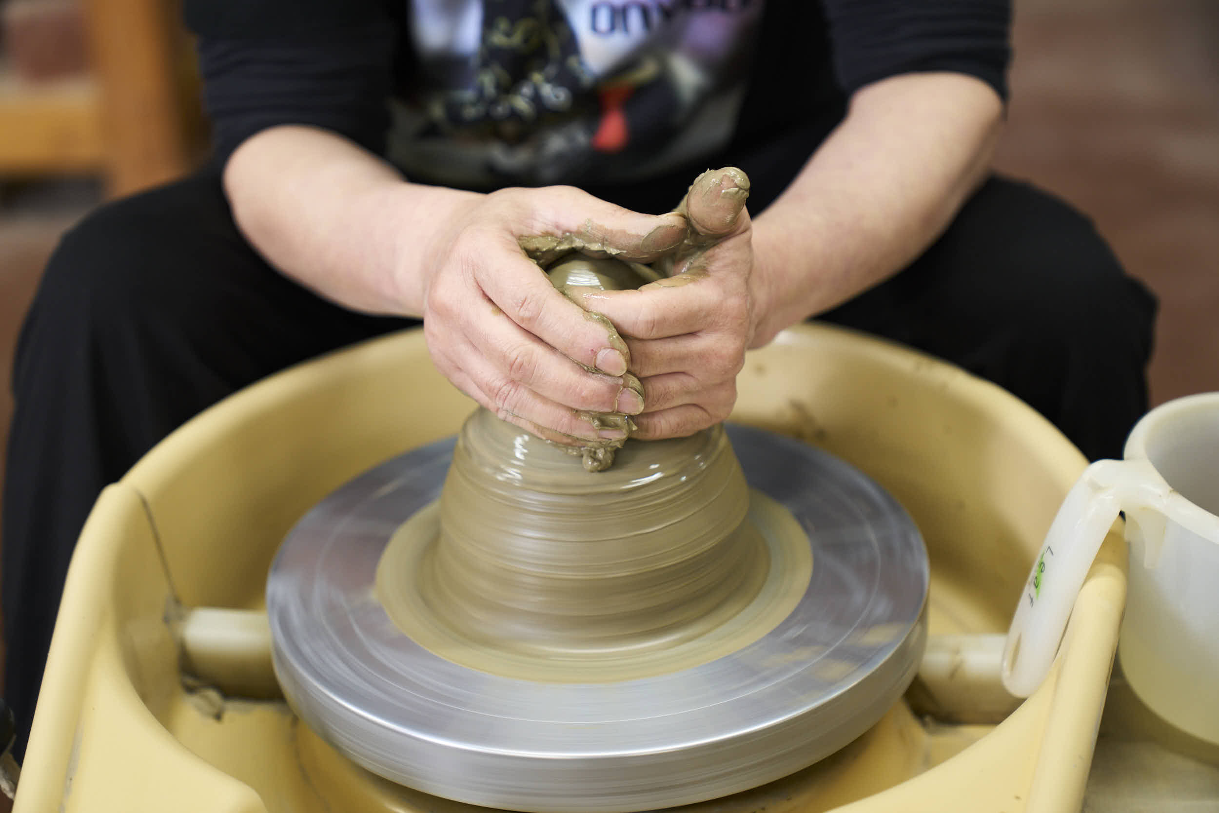 Pottery making (Anan-yaki)