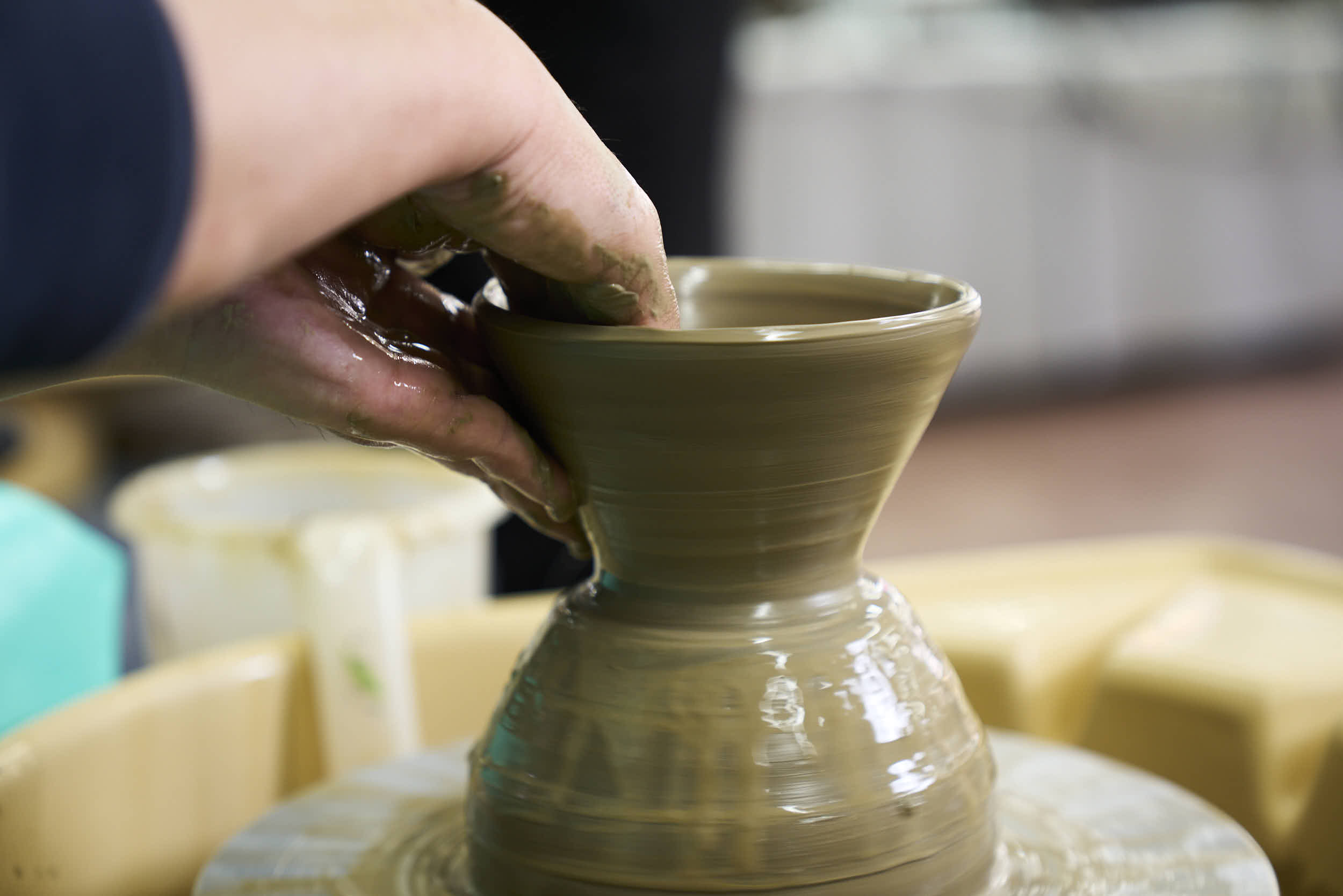 Pottery making (Anan-yaki)