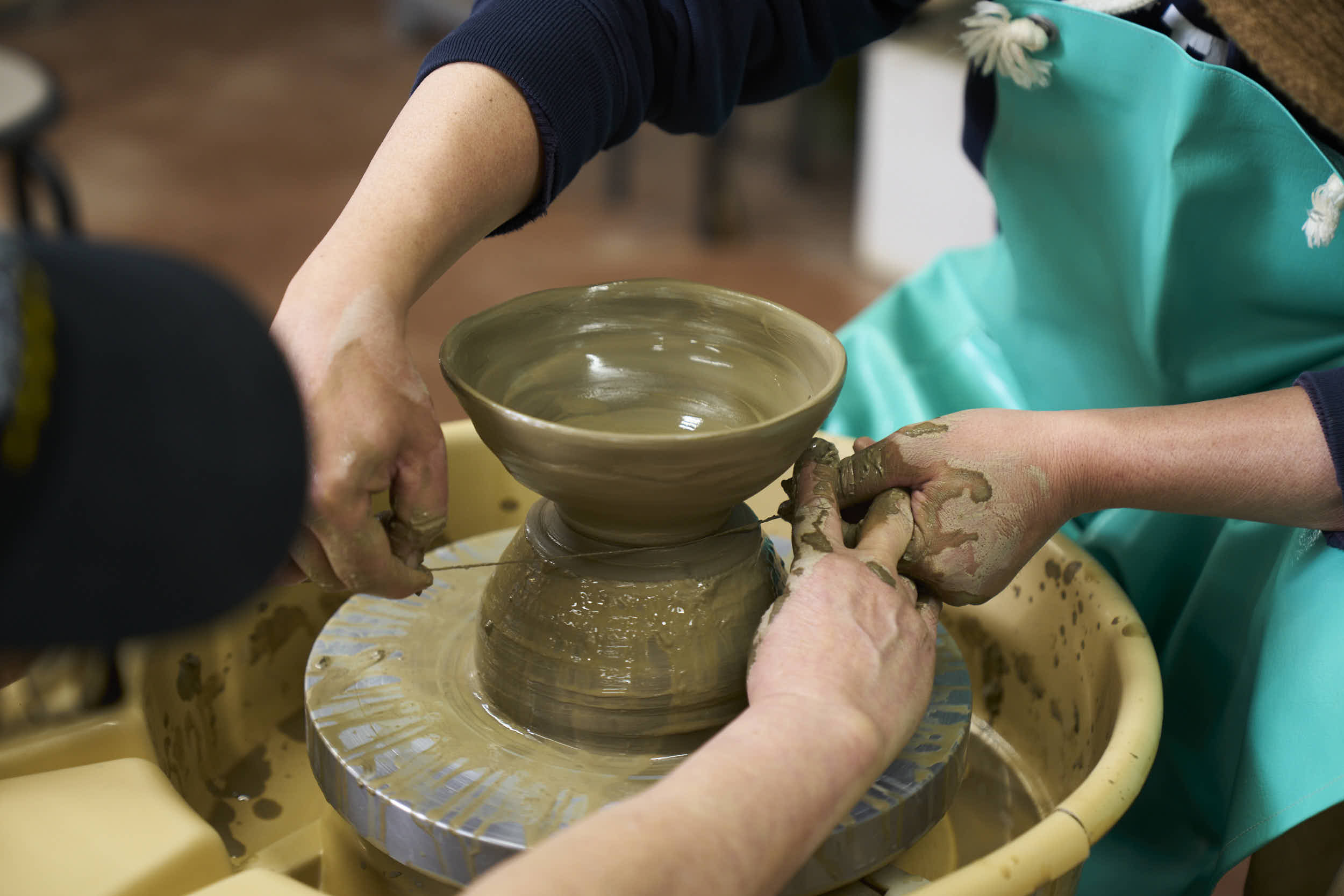 Pottery making (Anan-yaki)