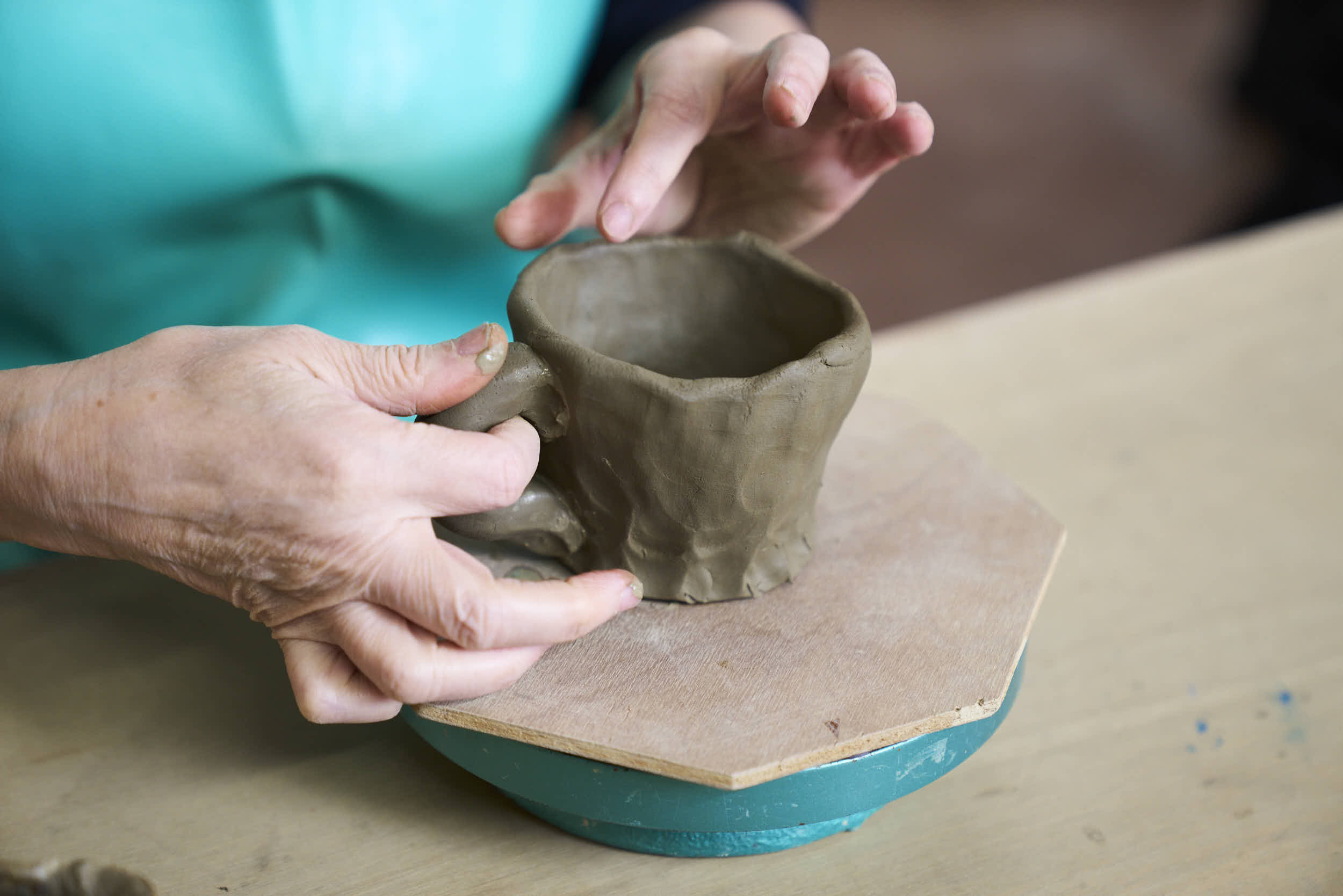 Pottery making (Anan-yaki)