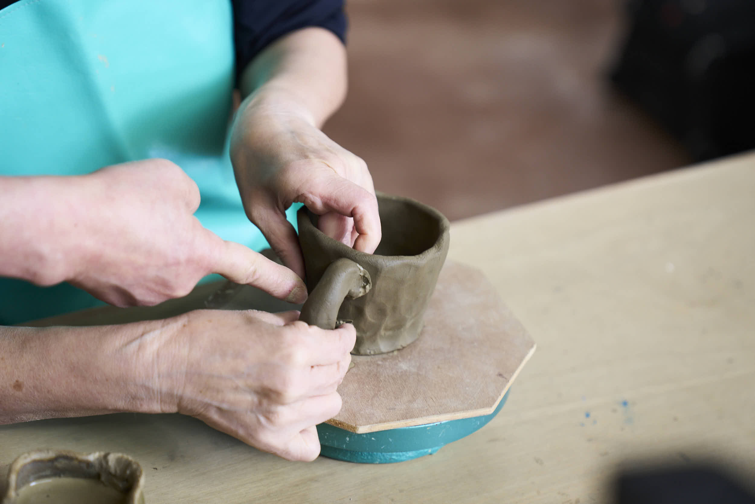 Pottery making (Anan-yaki)